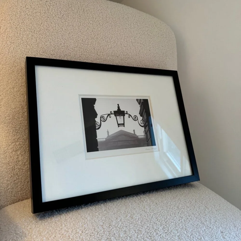 Framed IKEA Black & White Picture - B